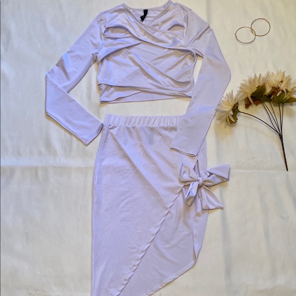 2 Piece Set (White) - Picture 3 of 5